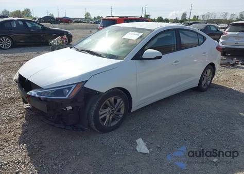 2019 Hyundai Elantra Sel z USA, uszkodzony, nr VIN 5NPD84LF9KH430195